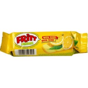 Жевательные конфеты с натуральным соком Fritt лимон