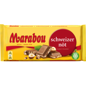 Marabou молочный шоколад с фундуком