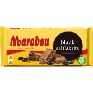 Marabou молочный шоколад с лакрицей