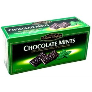 Тёмный шоколад с мятной начинкой Maitre Truffout mint